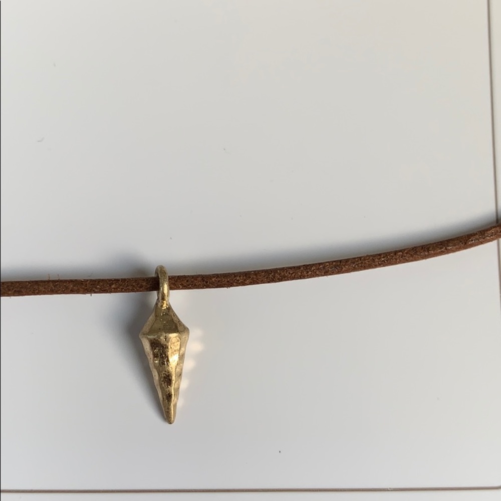Brown Rope Shell Choker - Picture 3 of 3